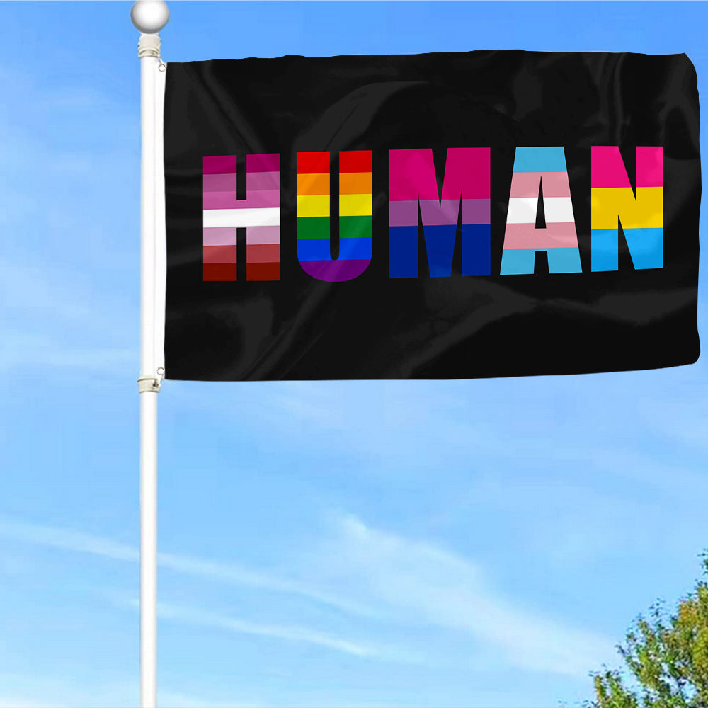 Fyon Human Flag Indoor and Outdoor Banner