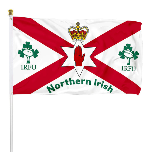 Fyon IRFU Northern Irish Flag Indoor and Outdoor Banner