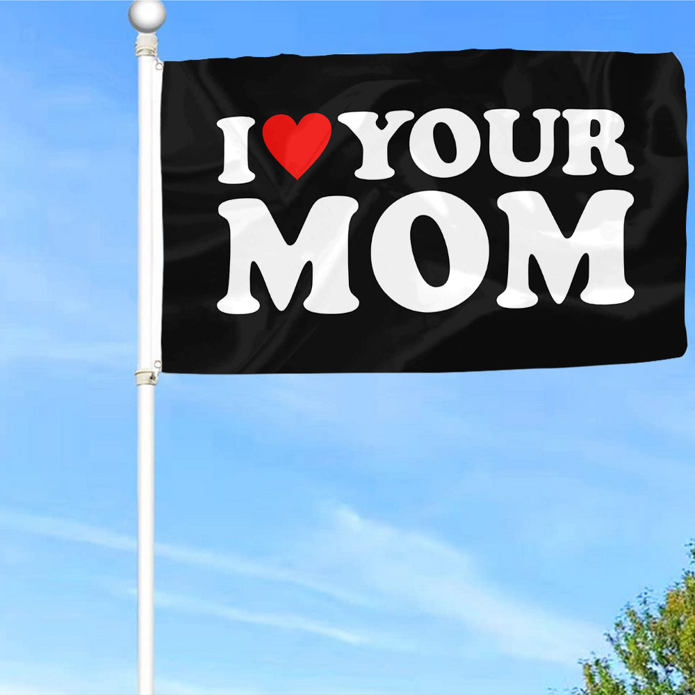Fyon I love your MOM Flag Indoor and Outdoor Banner