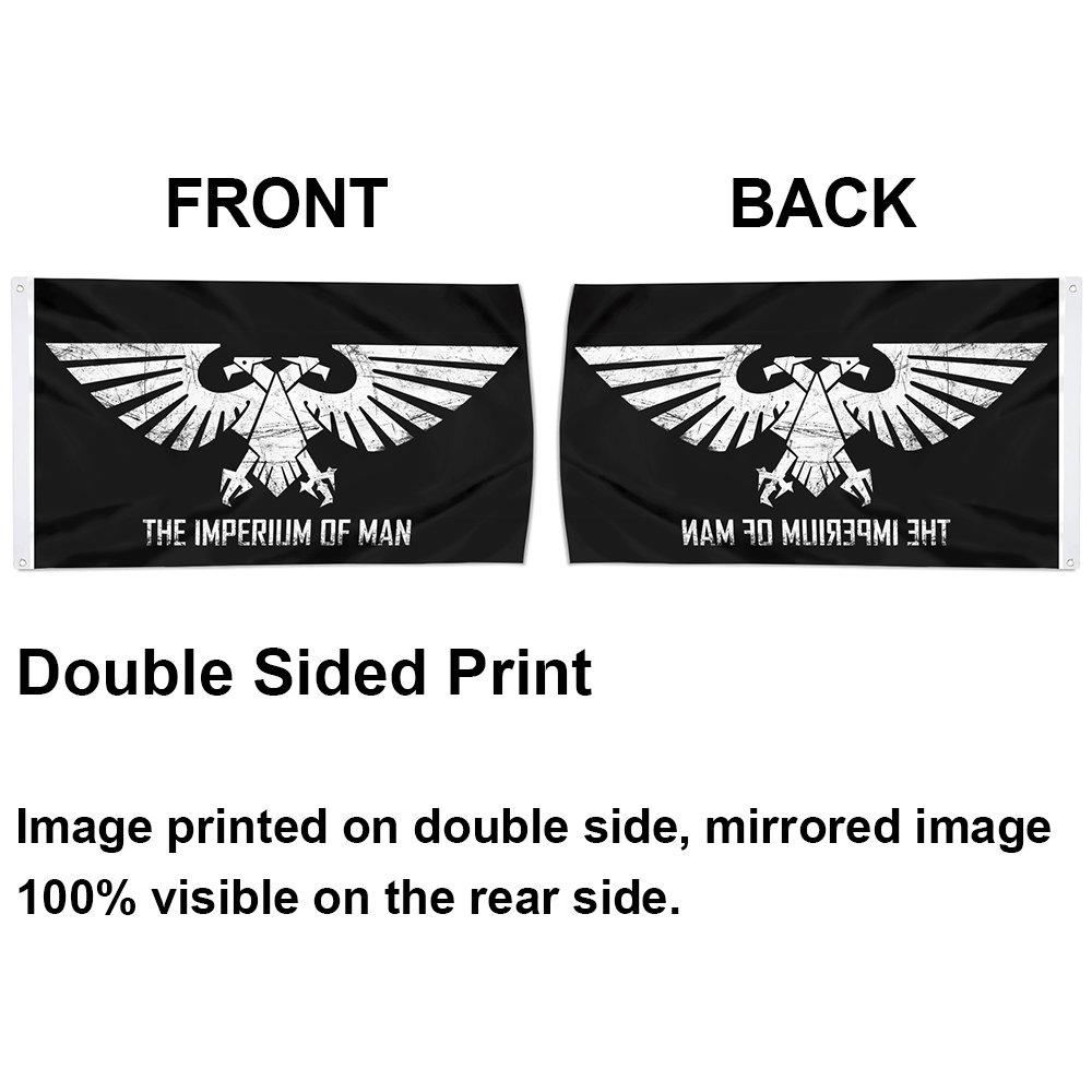 Fyon Warhammer 40k Imperium of Man Flag Indoor and outdoor banner 32824