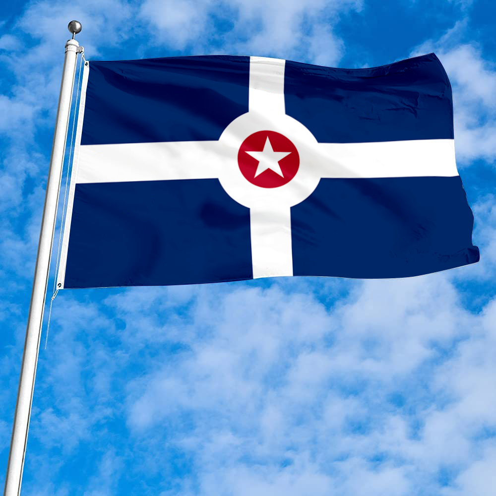 Fyon Indianapolis, Indiana flag Banner