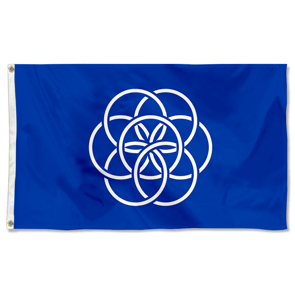 Fyon International of Planet Earth Flag Indoor and Outdoor Banner