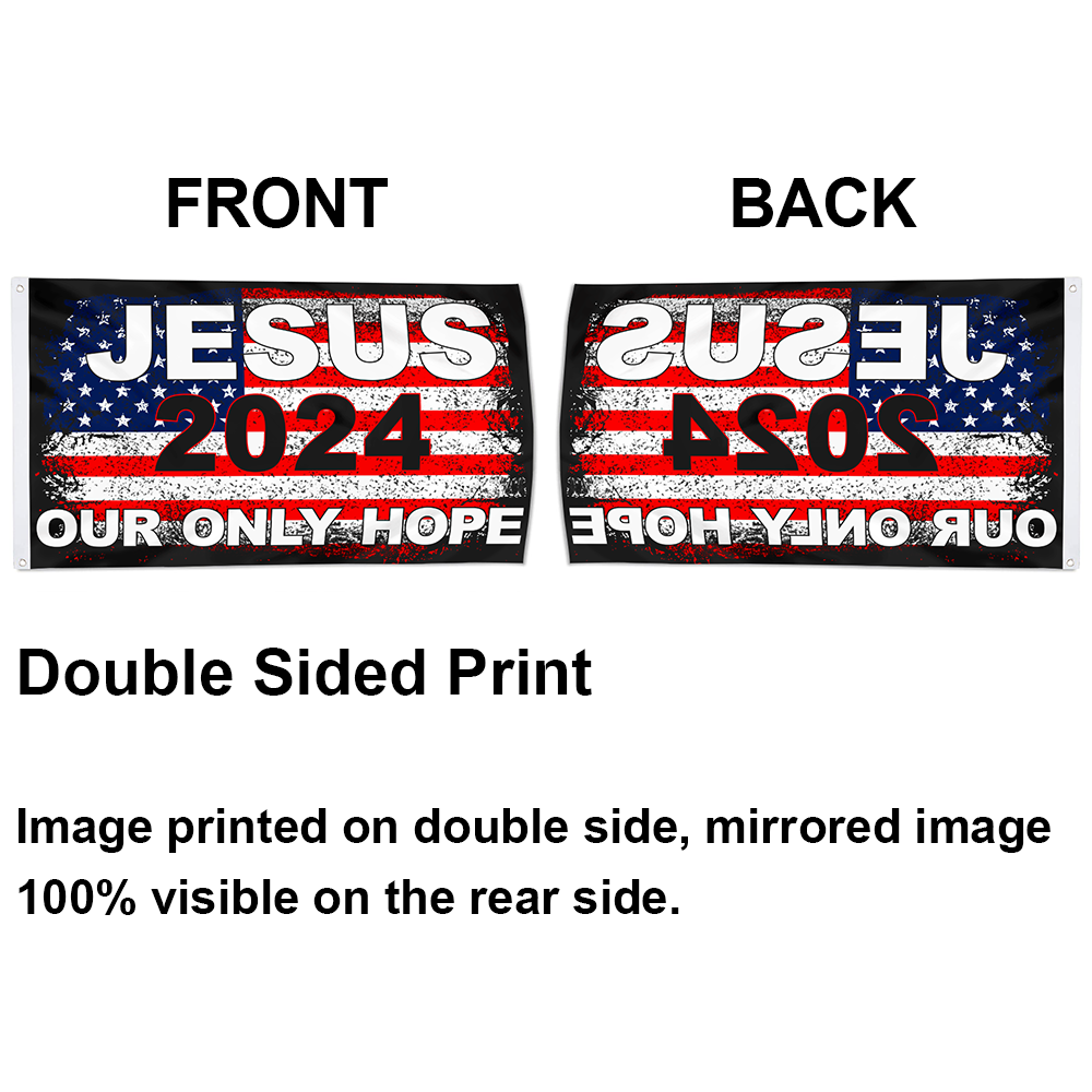Fyon JESUS 2024 Flag Indoor and outdoor banner 32814