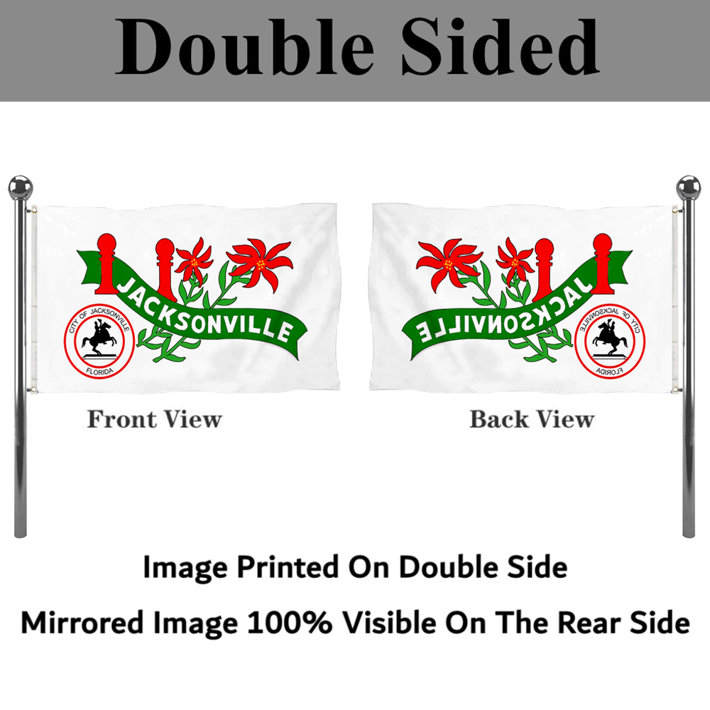Fyon Jacksonville, Florida (1914–1976) flag Banner