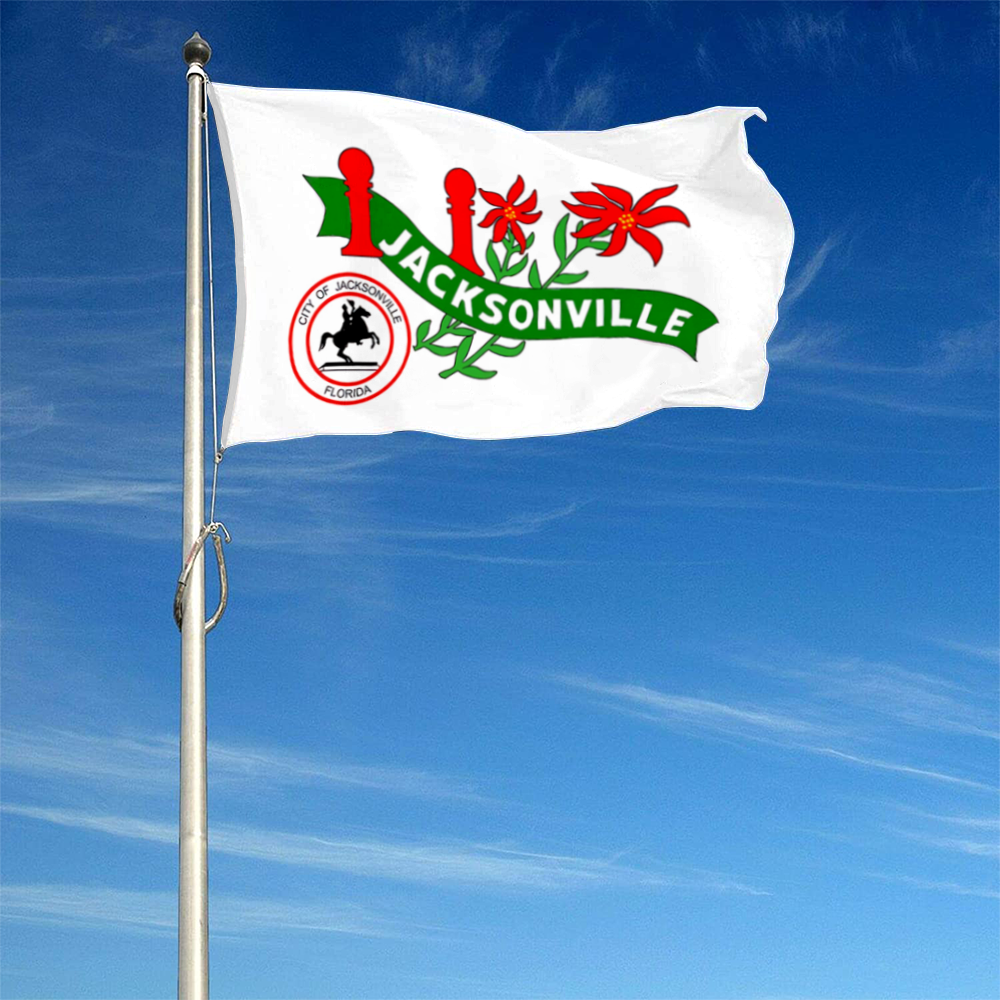 Fyon Jacksonville, Florida (1914–1976) flag Banner