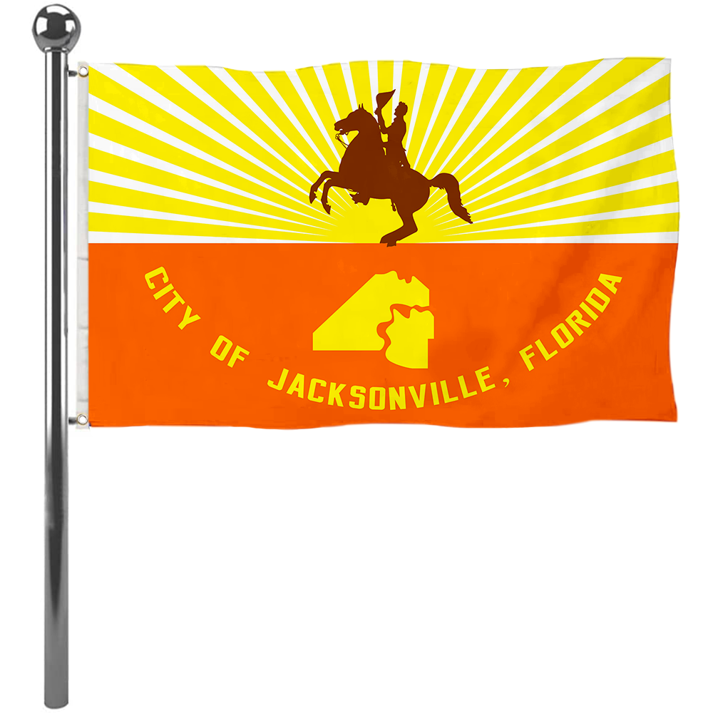 Fyon Jacksonville, Florida flag Banner