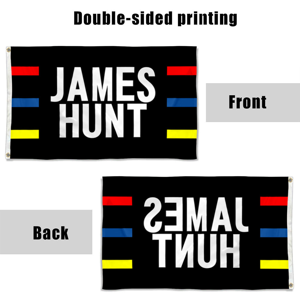 Fyon James Hunt Flag Banner