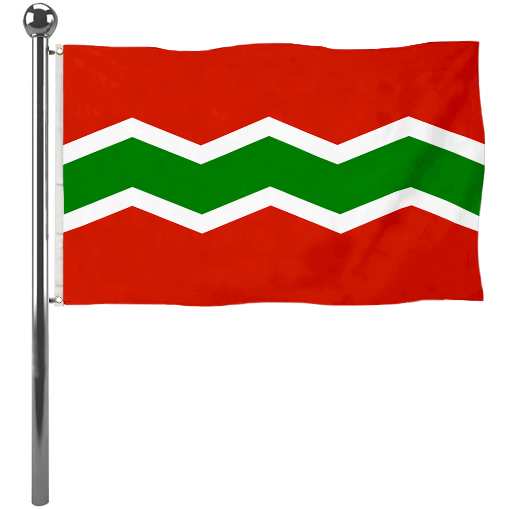 Fyon Jayuya, Puerto Rico flag banner