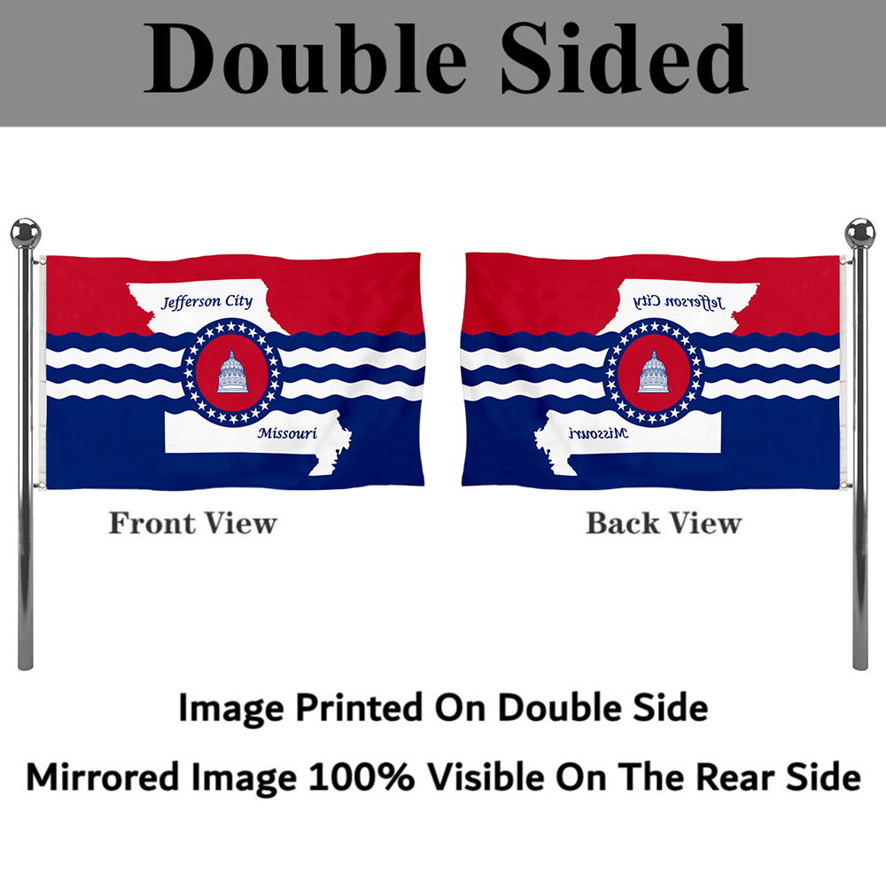 Fyon Jefferson City, Missouri flag Banner