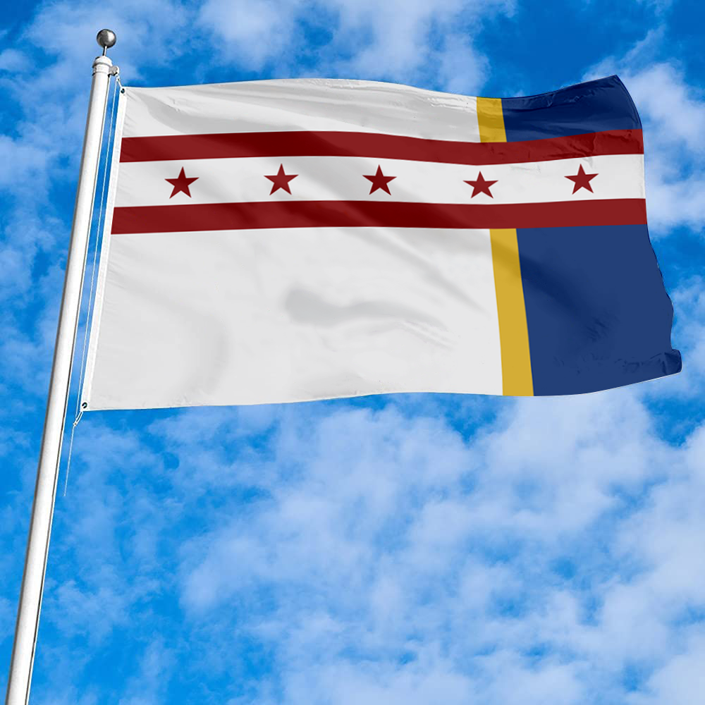 Fyon Jenks, Oklahoma flag banner