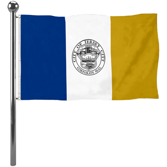 Fyon Jersey City, New Jersey flag Banner