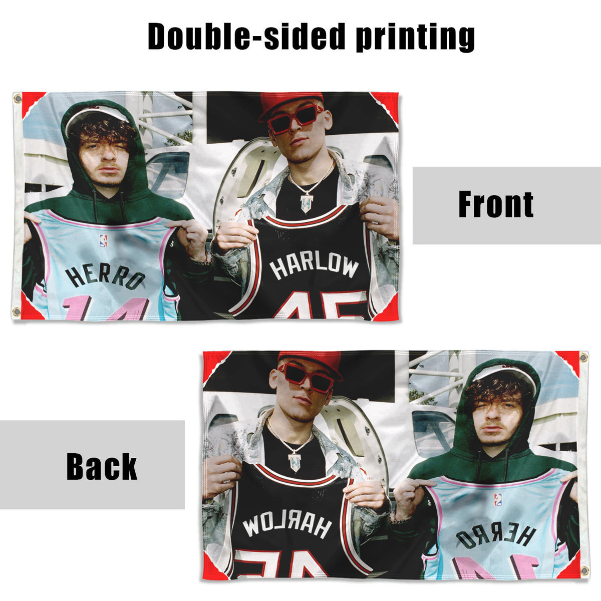 Fyon Jersey Swap flag Indoor and outdoor banner