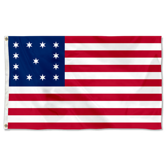 Fyon John Trumbull's Depiction the USA United States flag Banner