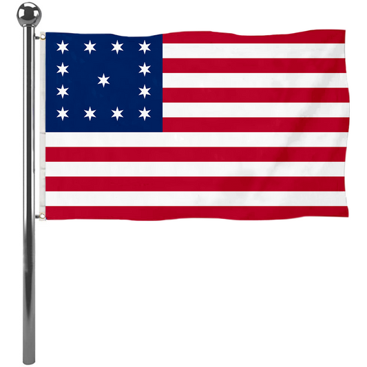 Fyon John Trumbull's Depiction the USA United States flag Banner