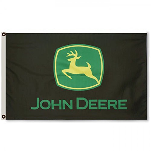 Fyon John Deere Banner Flag Black