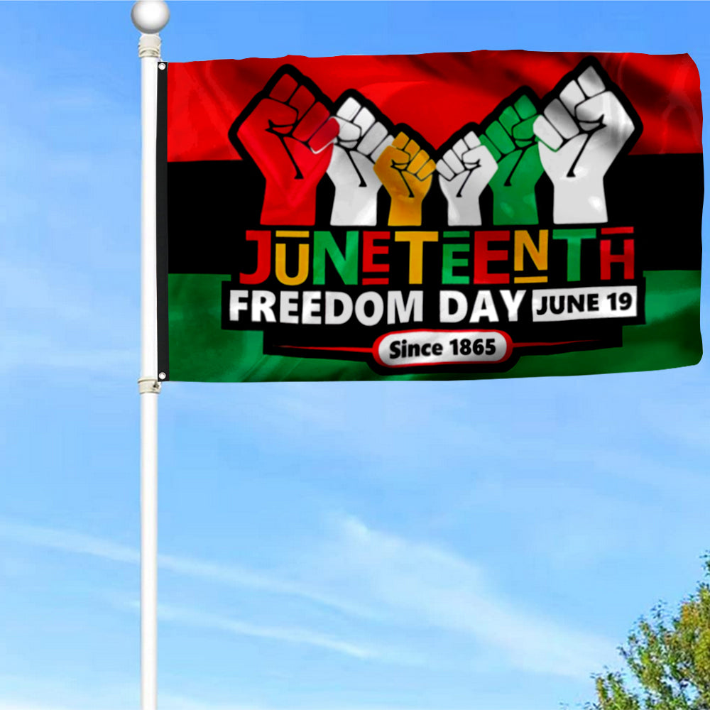 Fyon Juneteenth African Flag 41718 Indoor and outdoor banner