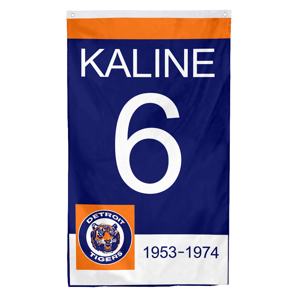 Fyon KALINE Detroit tigers Flag Banner