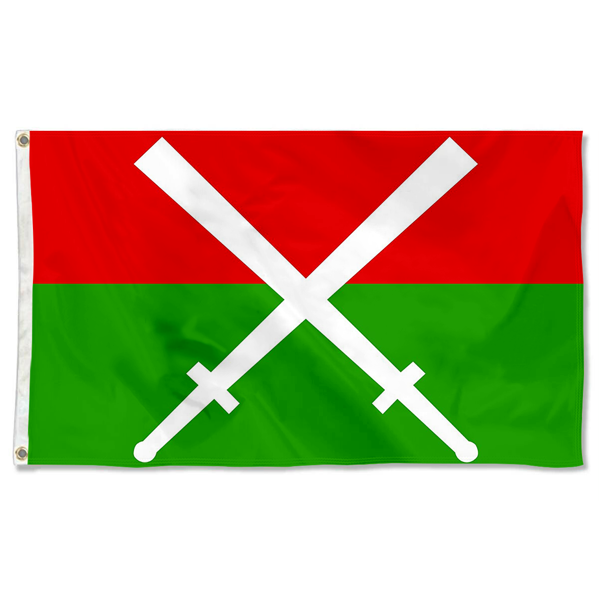 Fyon Kachin State as Shown in FOTW Project flag Indoor and outdoor banner