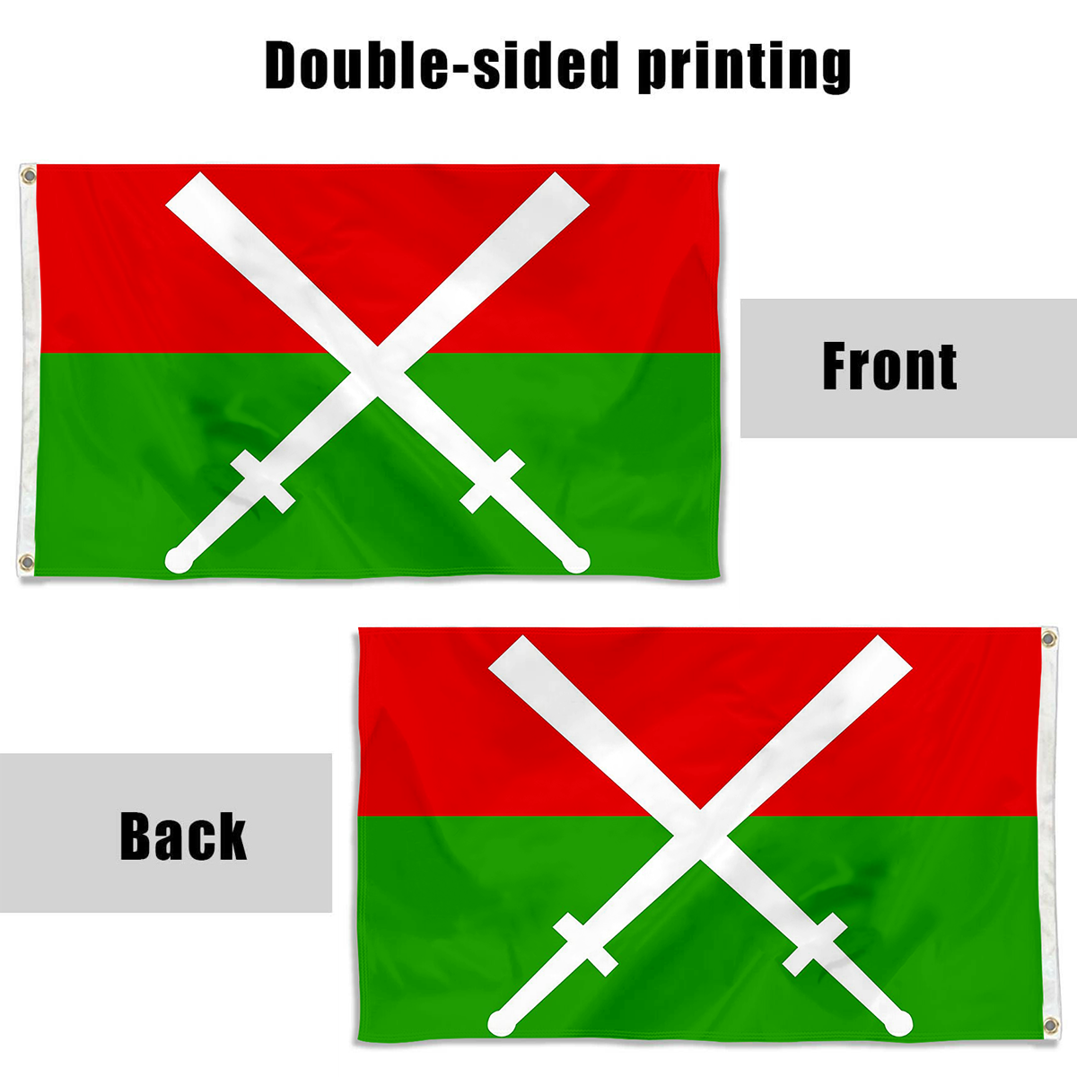 Fyon Kachin State as Shown in FOTW Project flag Indoor and outdoor banner