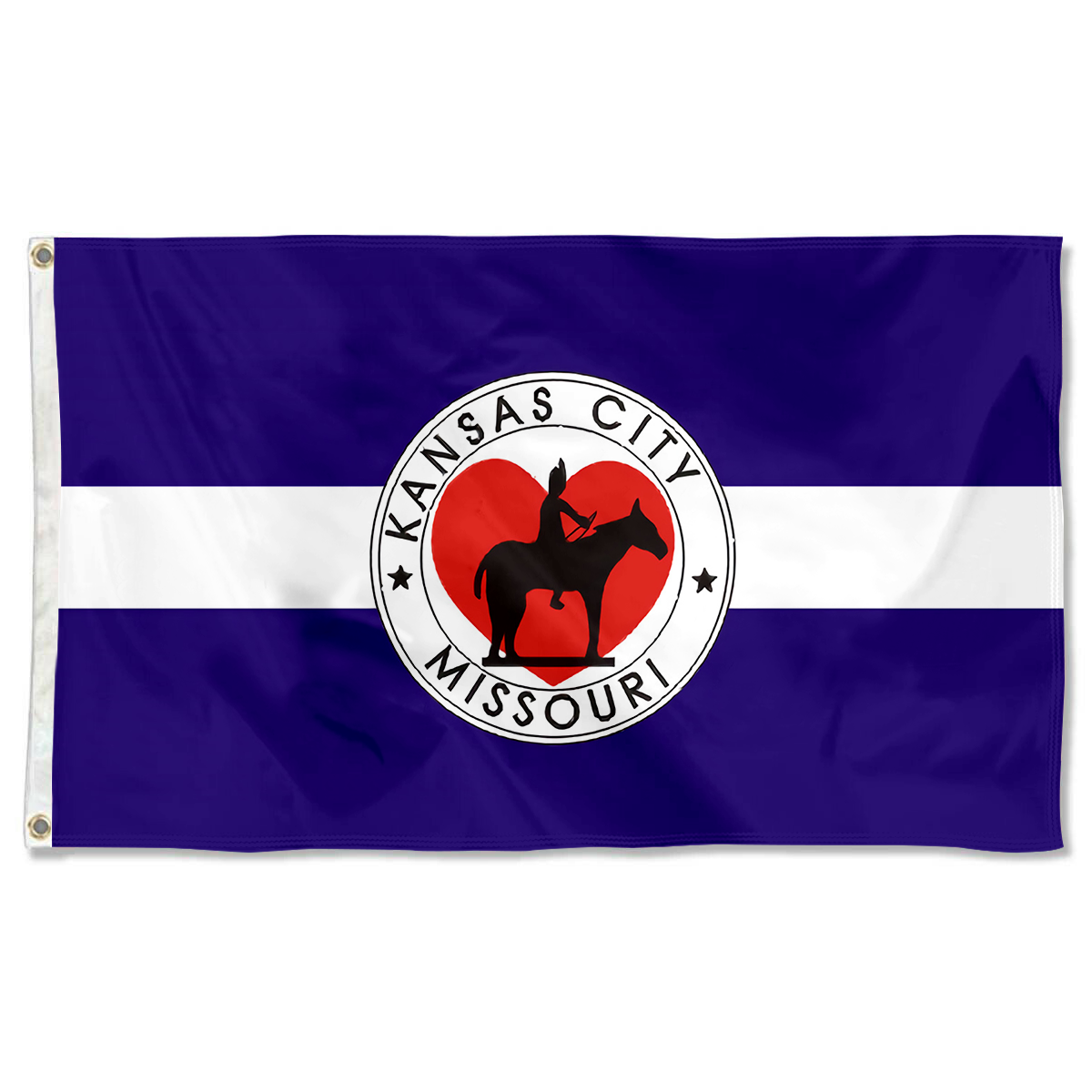 Fyon Kansas City, Missouri flag(1944–1972) Banner