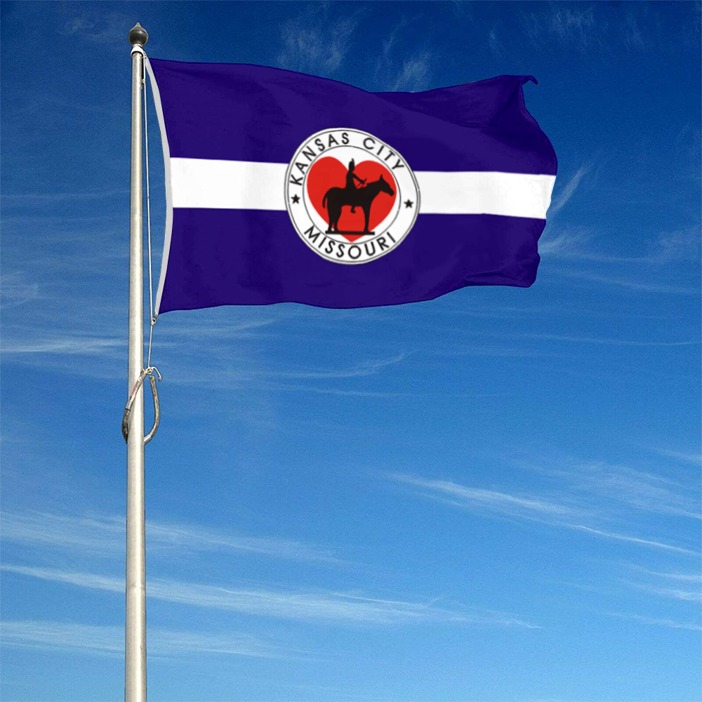 Fyon Kansas City, Missouri flag(1944–1972) Banner