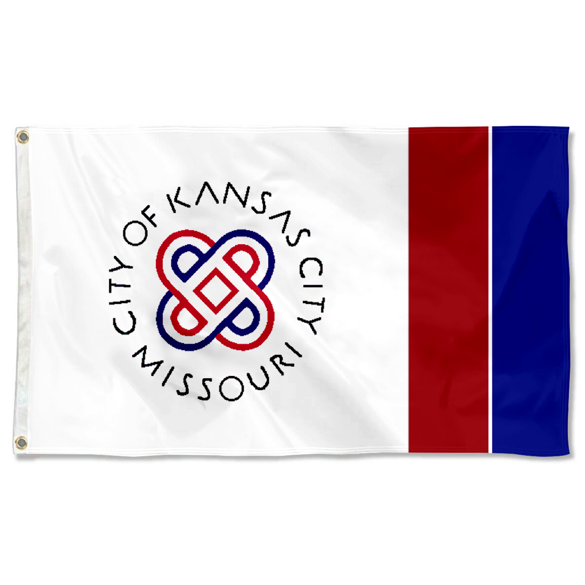 Fyon Kansas City, Missouri flag(1972–1992)Banner