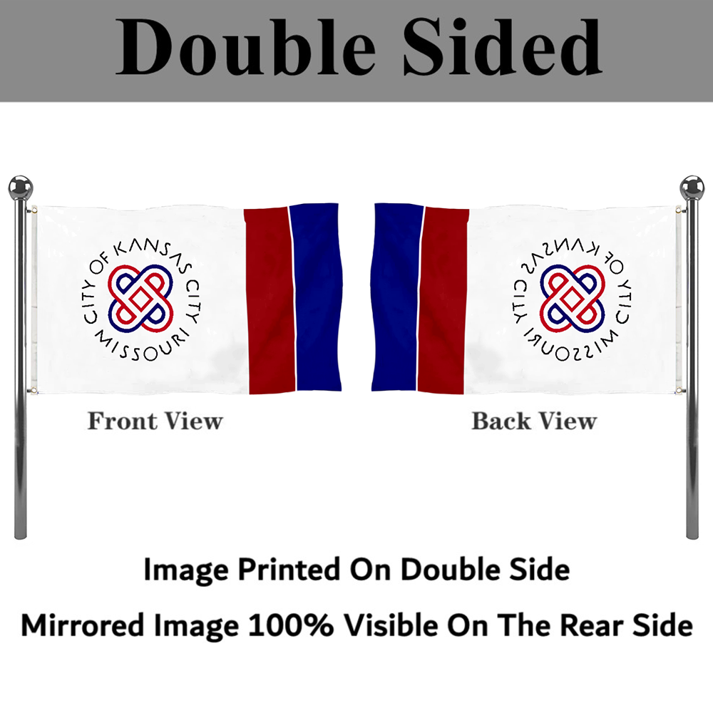 Fyon Kansas City, Missouri flag(1972–1992)Banner