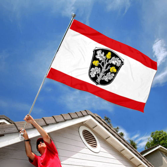 Fyon Kelsterbach, Hesse, Germany Flag banner