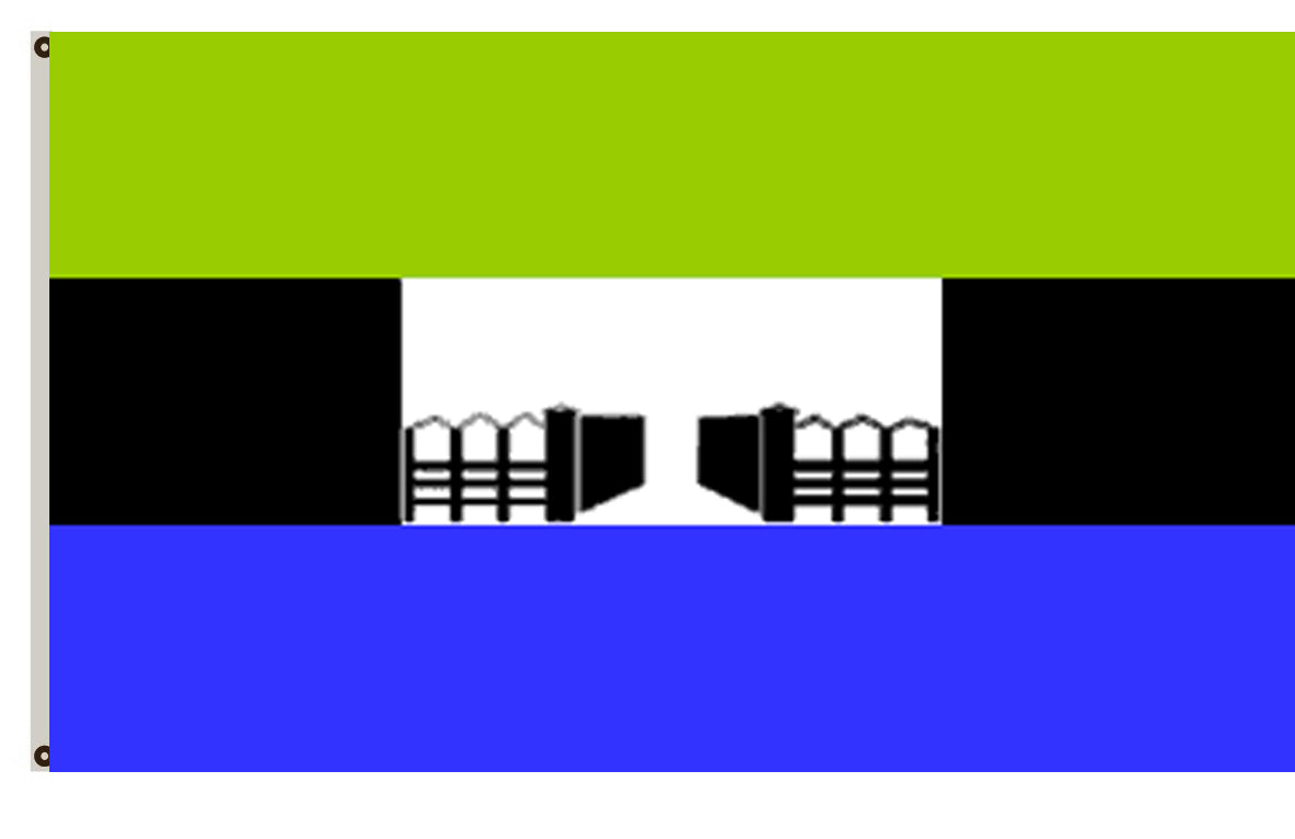 Kenya banner Busia County flag