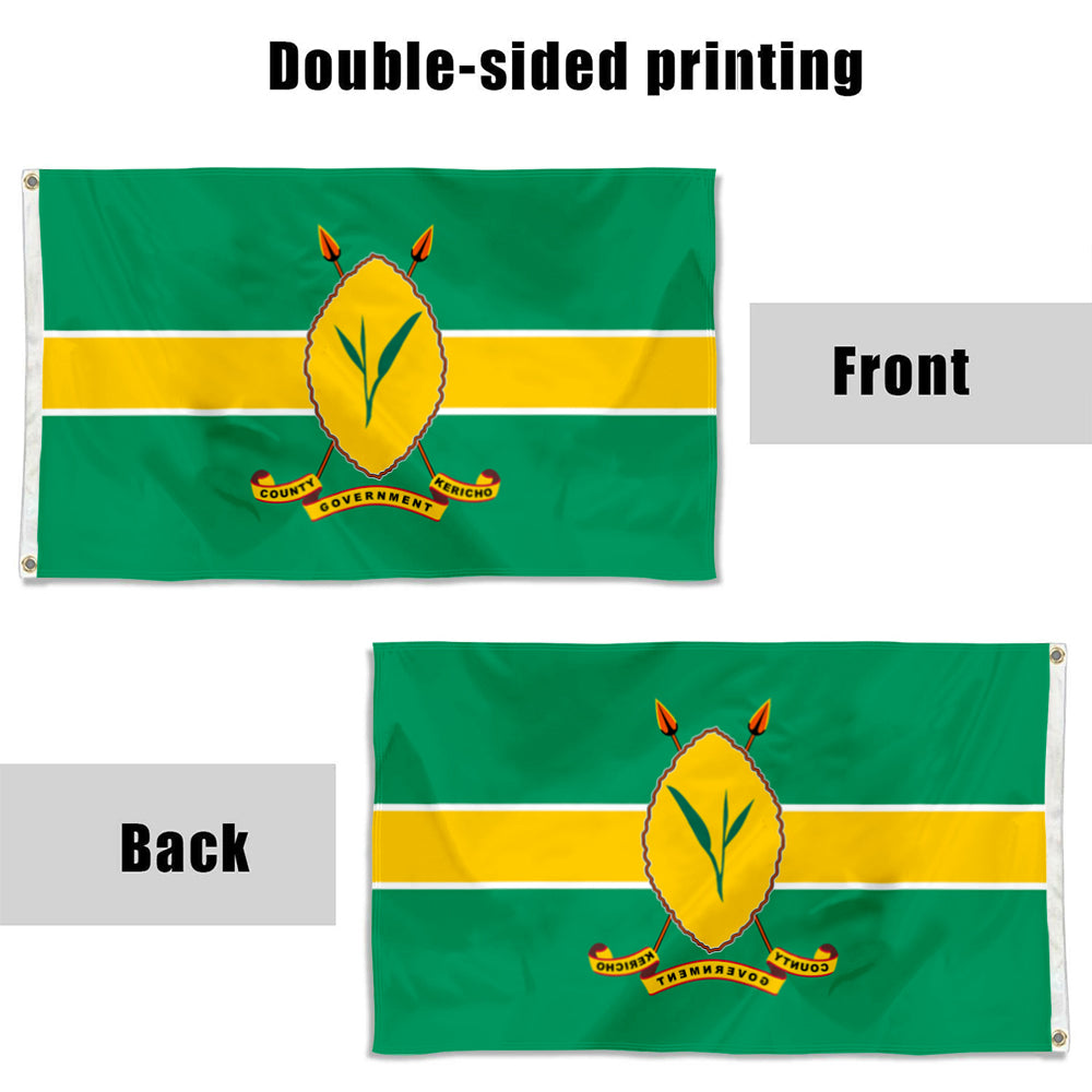 Fyon Kericho County, Kenya Flag Banner
