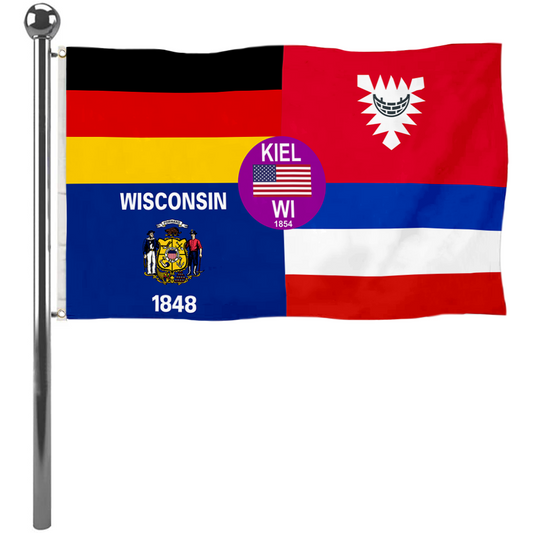 Fyon Kiel, Wisconsin flag Banner