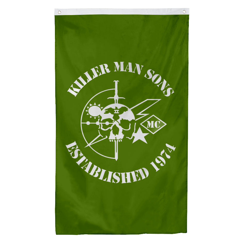 Fyon Killer Man Sons Flag Indoor and outdoor banner