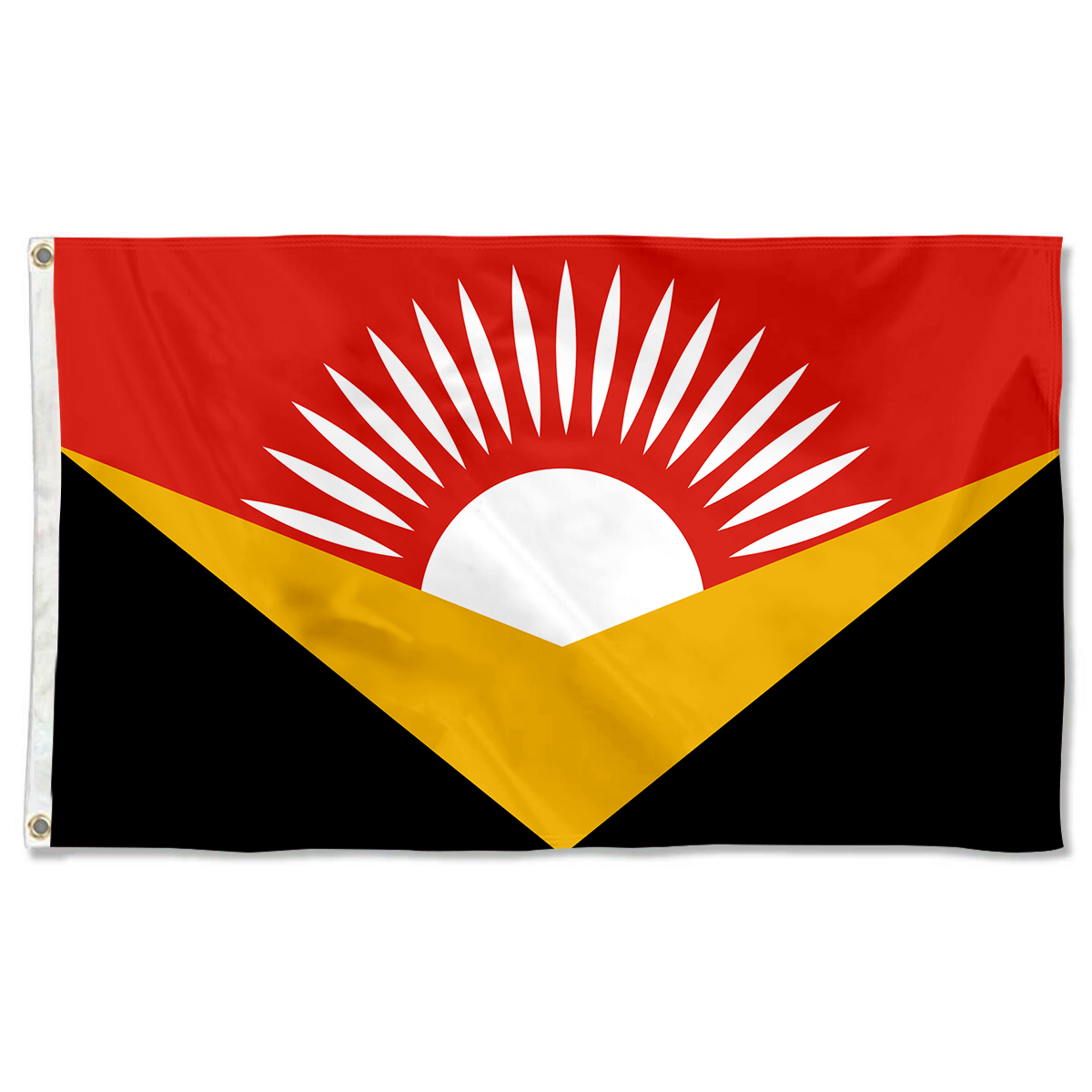 Fyon Kingman, Kansas flag Banner