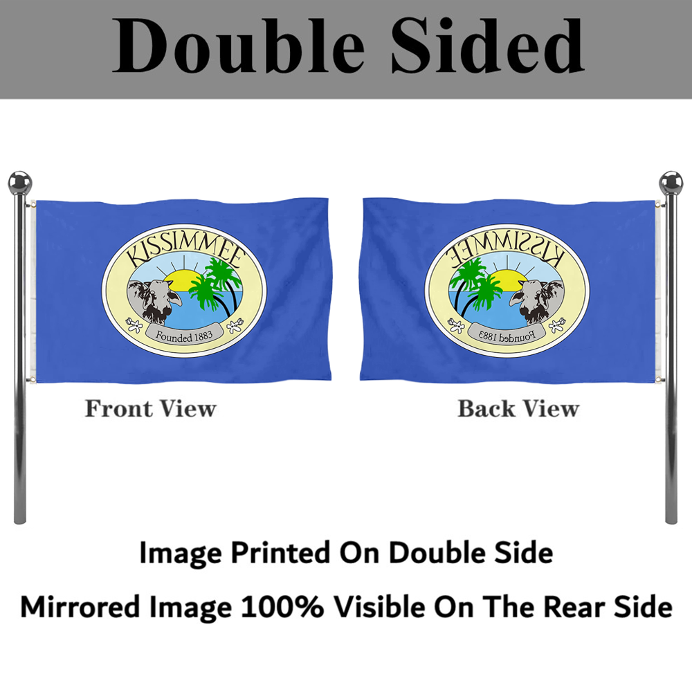 Fyon Kissimmee, Florida flag Banner