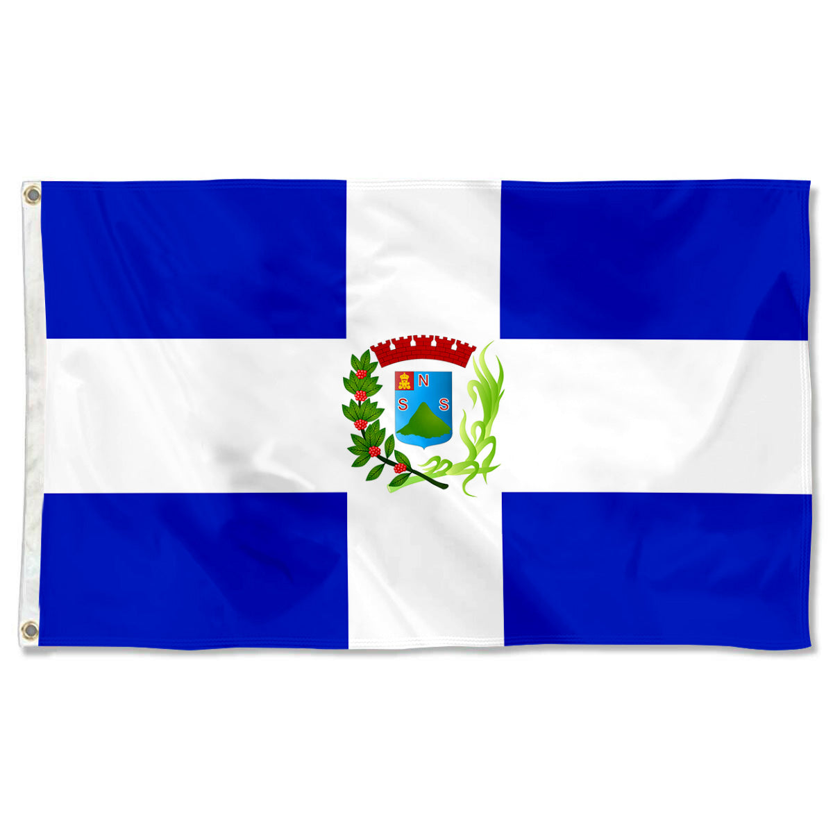 Fyon La Libertad Department, El Salvador flag Indoor and outdoor banner