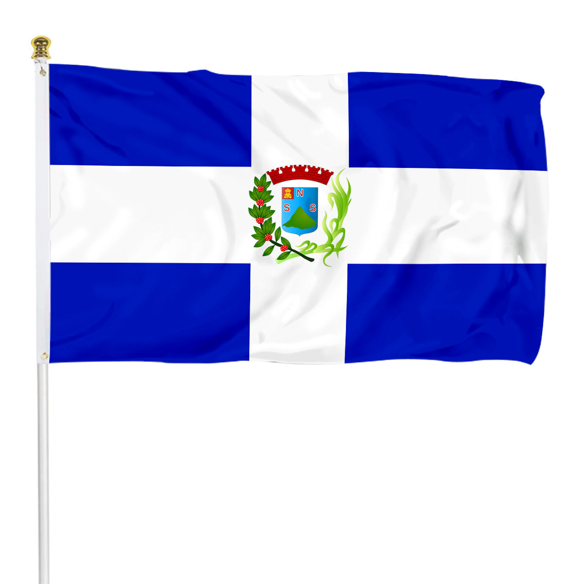 Fyon La Libertad Department, El Salvador flag Indoor and outdoor banner