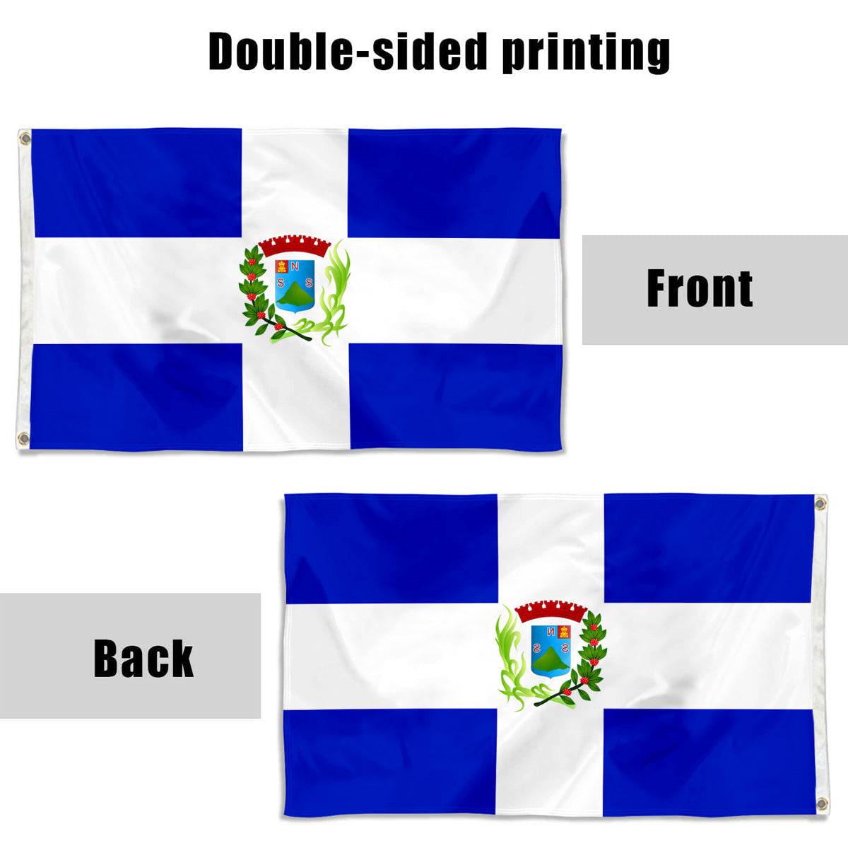 Fyon La Libertad Department, El Salvador flag Indoor and outdoor banner