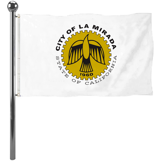 Fyon La Mirada, California Flag Banner