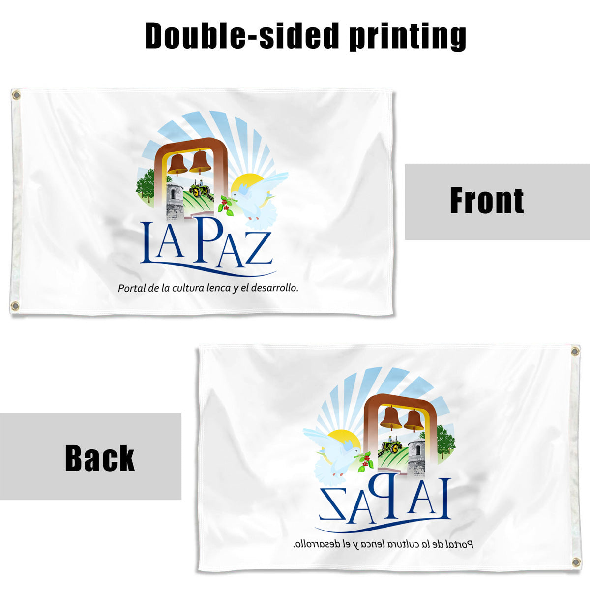 Fyon La Paz Department, Honduras flag Indoor and outdoor banner