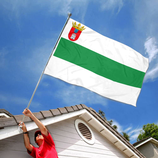 Fyon La Vega Province, Dominican Rep Flag Indoor and Outdoor Banner