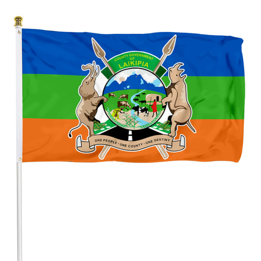 Fyon Laikipia County, Kenya Flag Banner