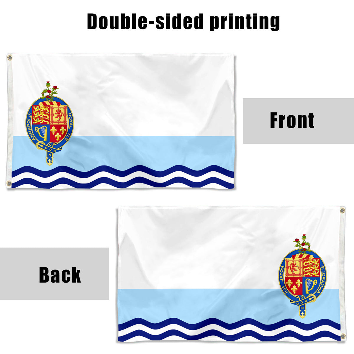 Fyon Annapolis Royal Nova Scotia Canada flag Indoor and outdoor banner