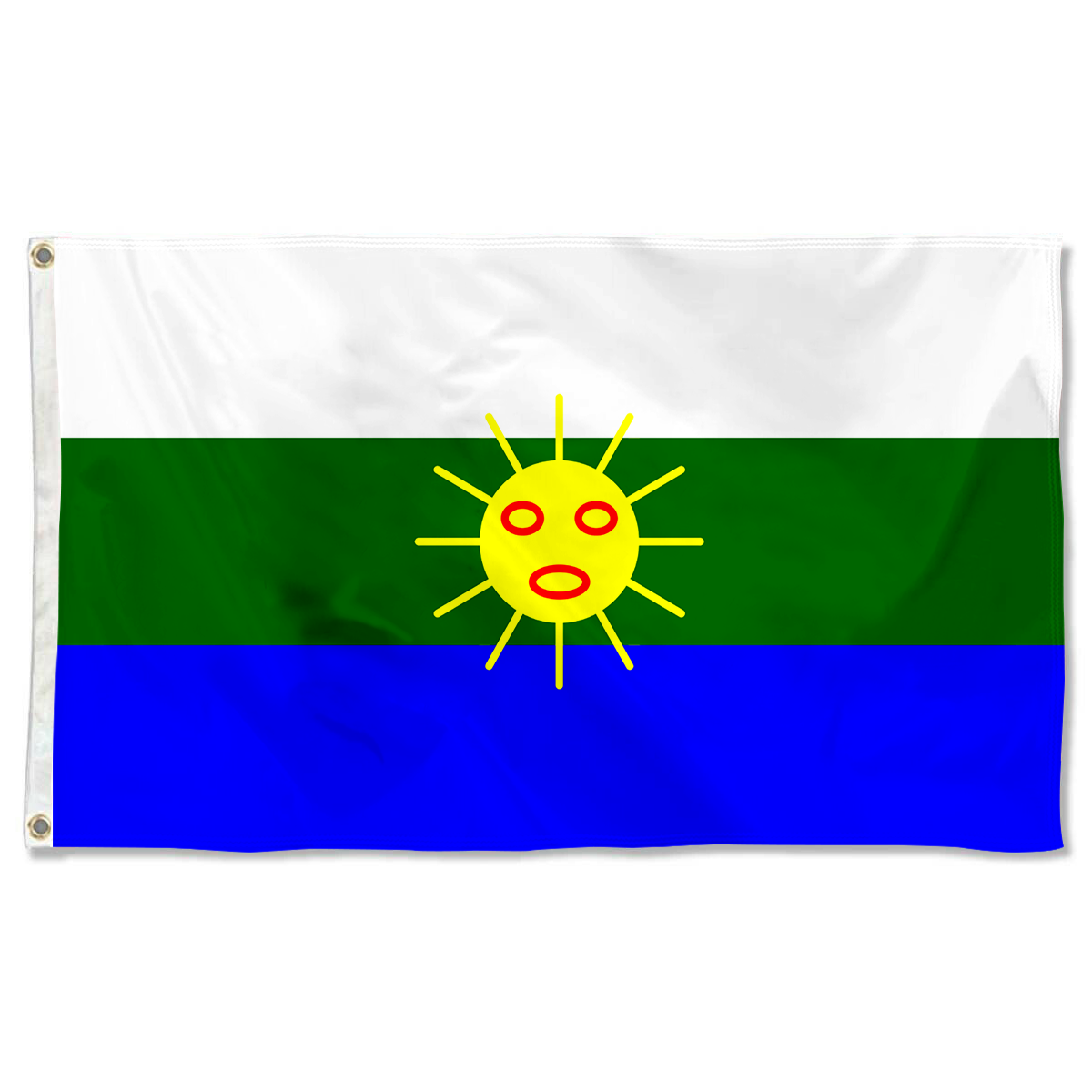 Fyon Las Piedras, Puerto Rico flag banner