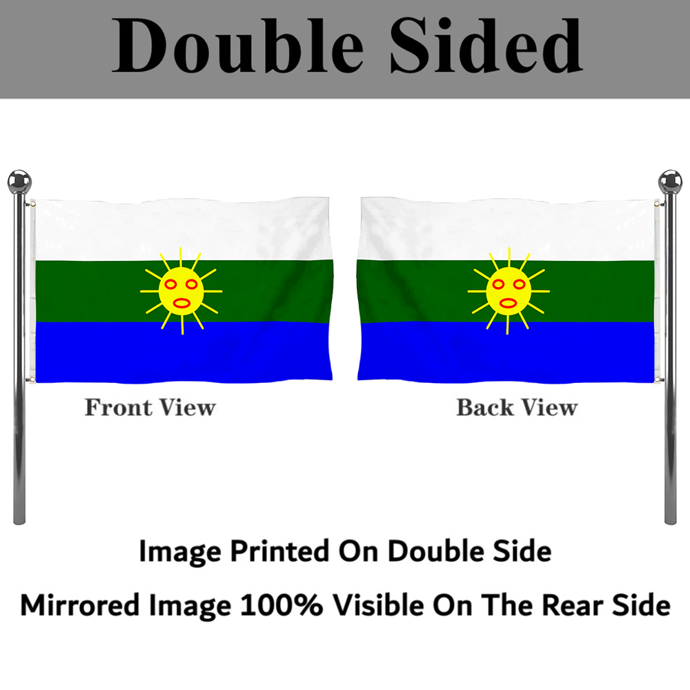 Fyon Las Piedras, Puerto Rico flag banner