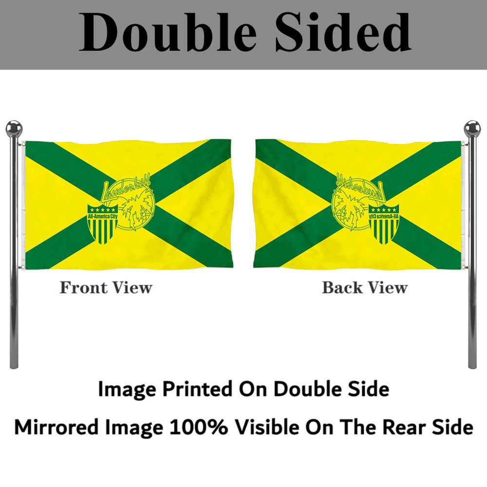 Fyon Lauderhill, Florida flag Banner