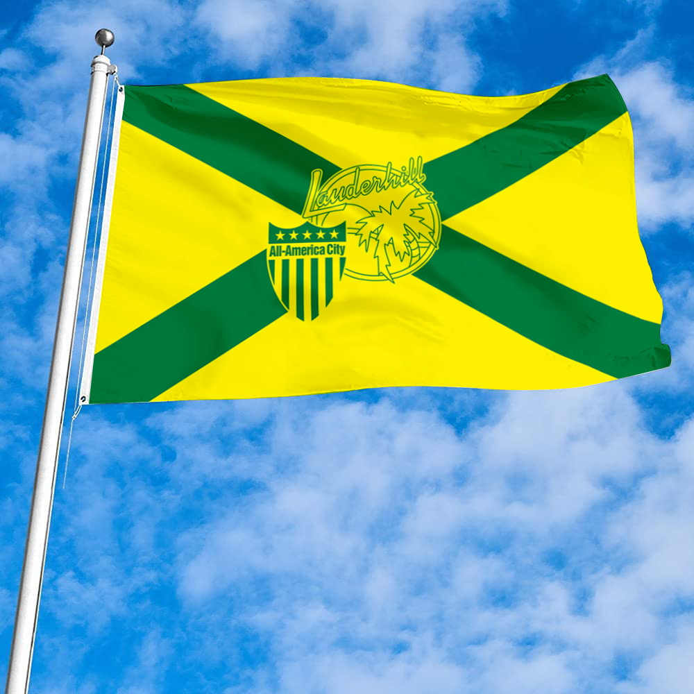 Fyon Lauderhill, Florida flag Banner