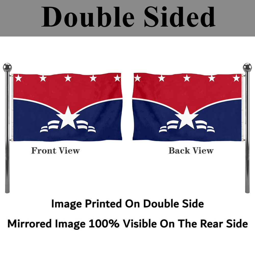 Fyon Lawrence, Indiana flag Banner