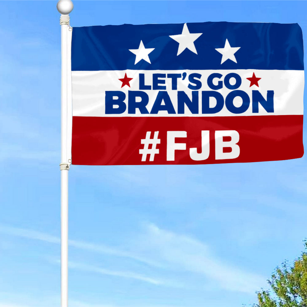 Fyon Let's Go Brandon FJB Flag Indoor and Outdoor Banner