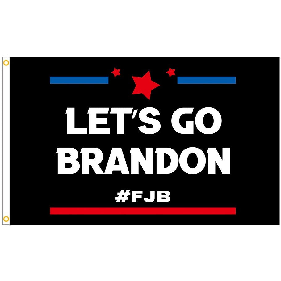 Fyon Lets Go Brandon FJB Flag Indoor and outdoor banner