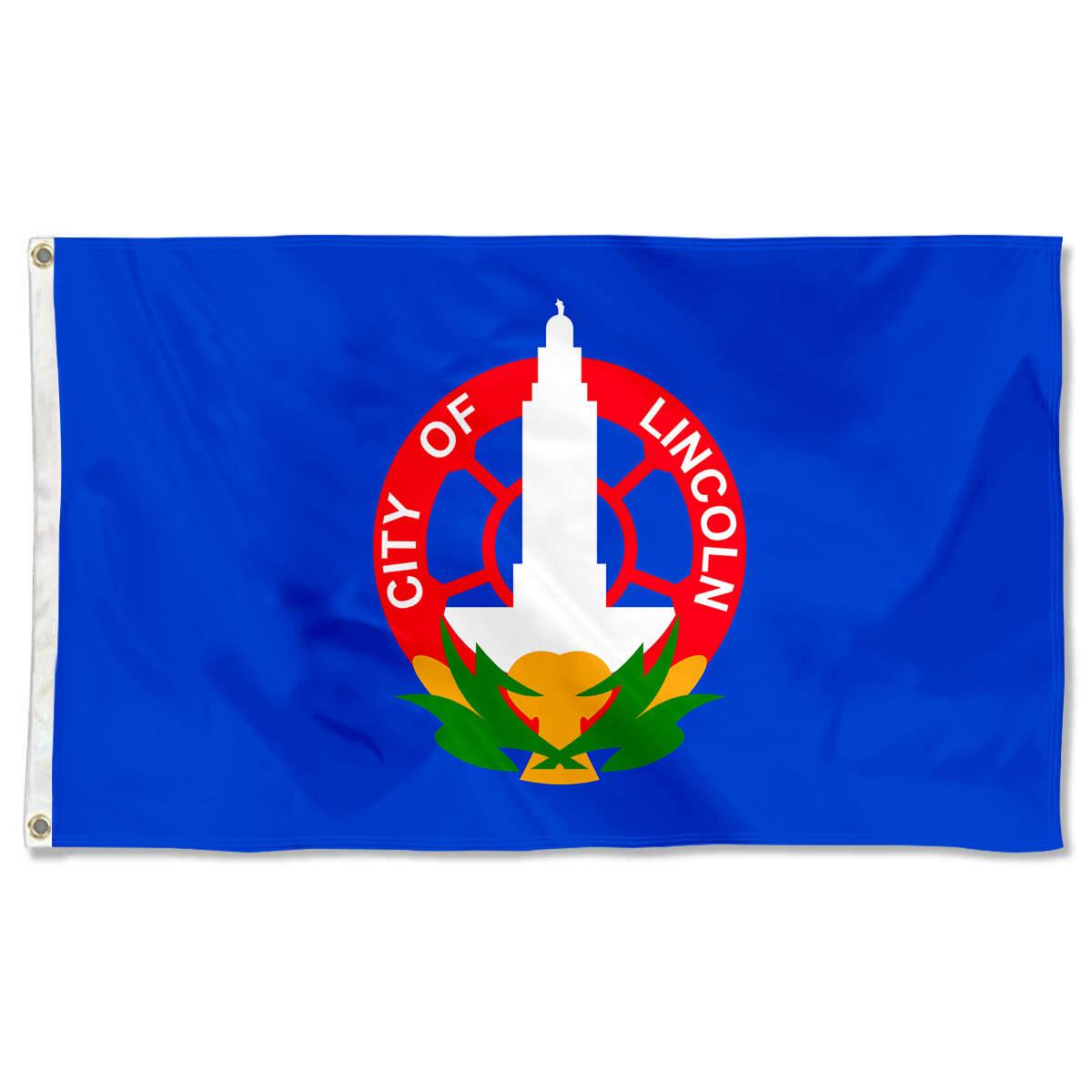 Fyon Lincoln, Nebraska flag(1931–2022) Banner